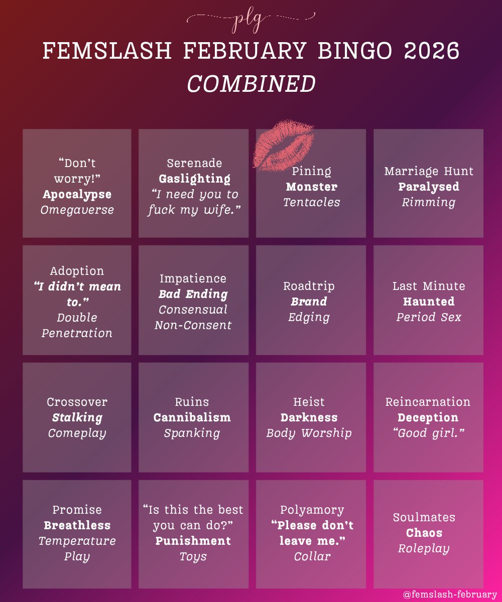 Penname_PLG's tweet photo. But it was on my bingo board 😜 Happy #FemSlashFebruary Week One featuring 21 y/o Claudia w/ a crush on her godmom &amp; father's bestie, Lily

💋 Ain't Much (Only a Schoolyard Crush)
4.9k words | Rated T | Complete

🔗https://t.co/BJkPt1bwKk https://t.co/BbN7DXneob