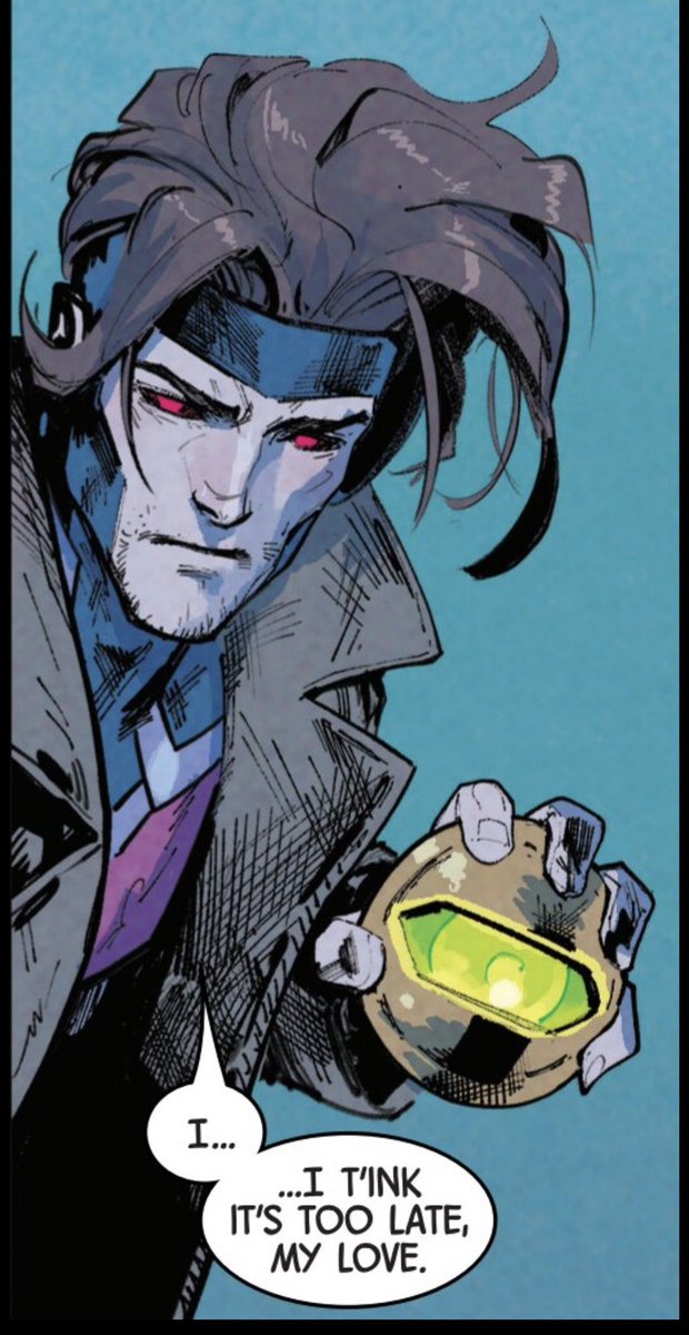 berry198's tweet photo. #xspoilers it’s very remy lebeau to (as far as we know) not have done anything that bad yet and think he’s beyond redemption https://t.co/K0iUfEnZ0T