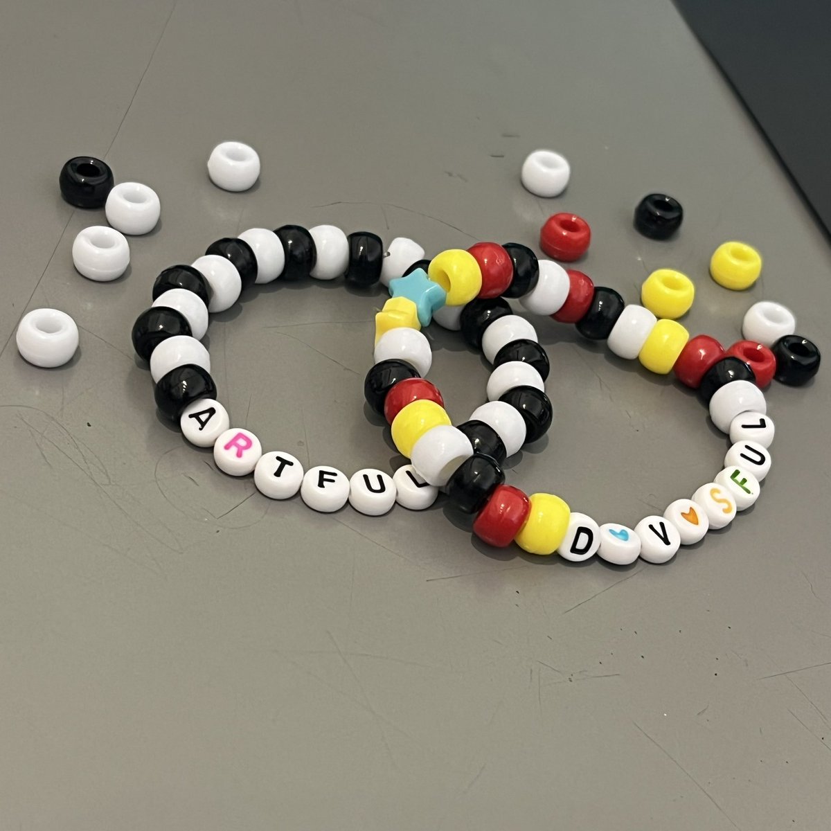 Made some bracelets in the club im in !