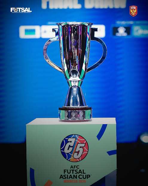 Semifinalis AFC Futsal Asian Cup 2026

🇮🇷 Iran: CAFA (Federasi Asia Tengah)
Ranking 1 Asia, ranking 5 dunia

🇯🇵 Jepang: EAFF (Federasi Asia Timur)
Ranking 3 Asia, ranking 13 dunia

🇮🇩 Indonesia: AFF (Federasi Asia Tenggara)
Ranking 6 Asia, ranking 24 dunia

🇮🇶 Irak: WAFF