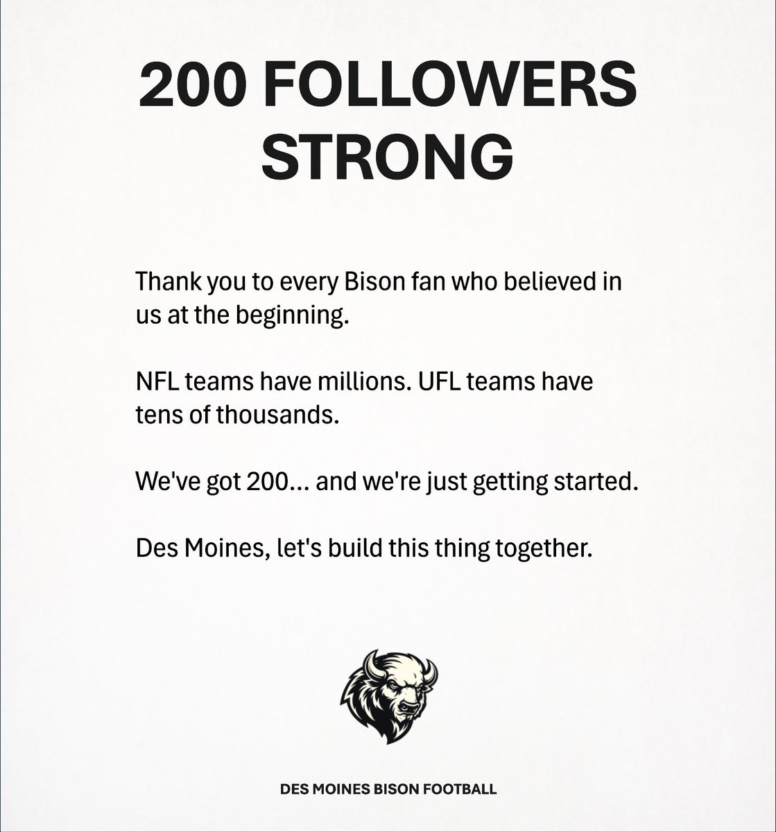Des Moines Bison tweet media