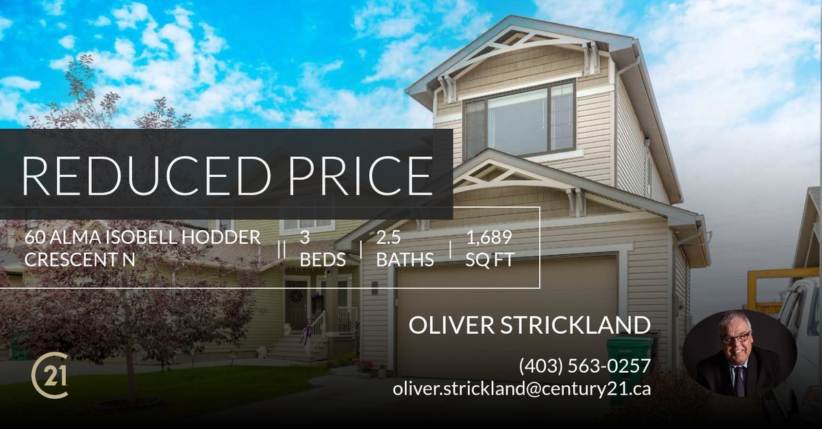 ShStrickly's tweet photo. 📍 Reduced Price 📍 This recently reduced home at 60 Alma Isobell Hodder Crescent N in Lethbridge won't last long, so, don't wait to set up a showing! Reach out here or at (403) 563-0257 for more information!

https://t.co/rf3niZxtwd https://t.co/zIUZTfSujy https://t.co/sfHlDJSKKp