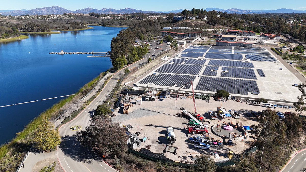 Happy #WaterWednesday! 

Did you know that the Pure Water program will offer dual benefits to San Diegans?  
💧A reliable, sustainable drinking water supply  
💧Avoided wastewater costs  

Learn more by visiting purewatersd.org!  

📍Miramar Reservoir