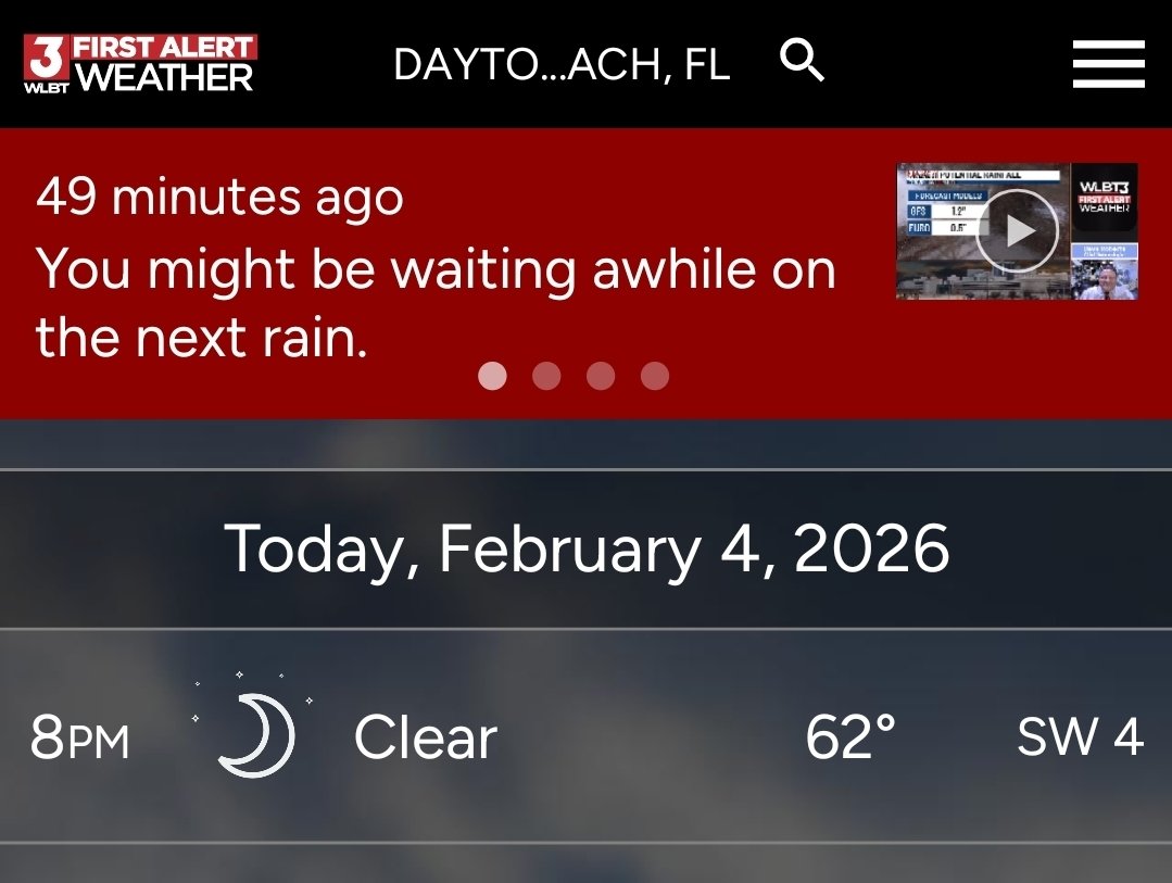 Telefan67's tweet photo. @bobpockrass Meanwhile, in Daytona.. https://t.co/uIJDEOnQzE
