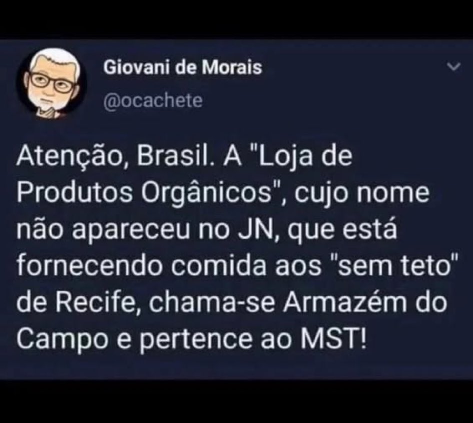 Se a gente não disser,
não é a Globo quem vai dizer.