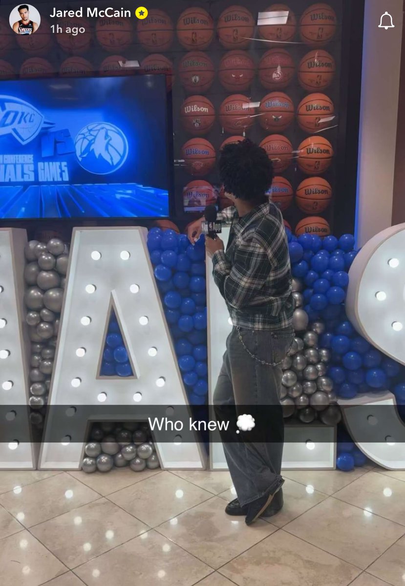 SixersJustin's tweet image. Jared McCain on Snapchat