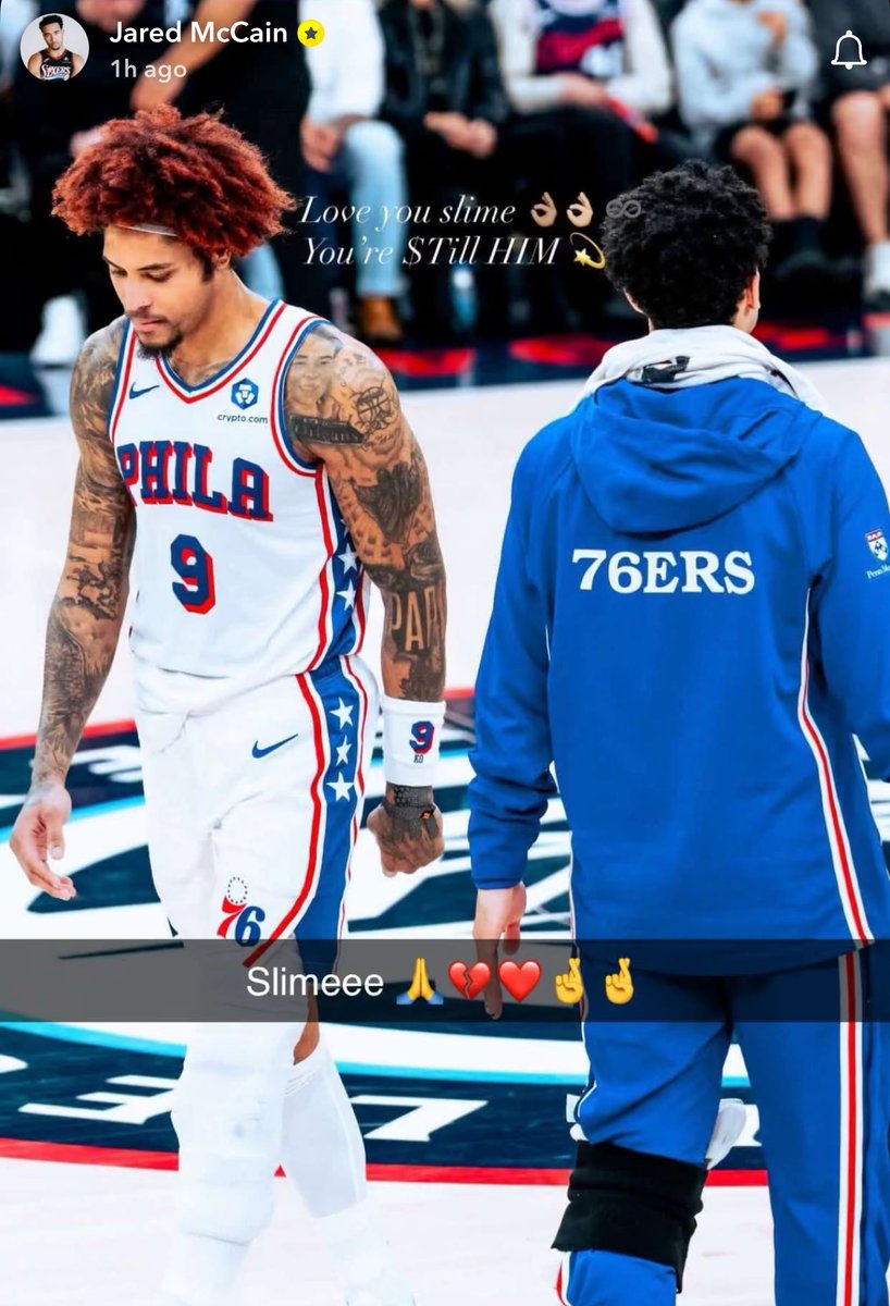 SixersJustin's tweet image. Jared McCain on Snapchat
