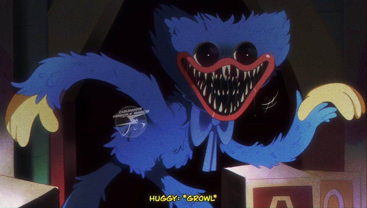 nenrichs's tweet image. He heard you! 
________________________________________
#huggywuggy #poppyplaytime #poppyplaytimechapter4 #poppyplaytimechapter1