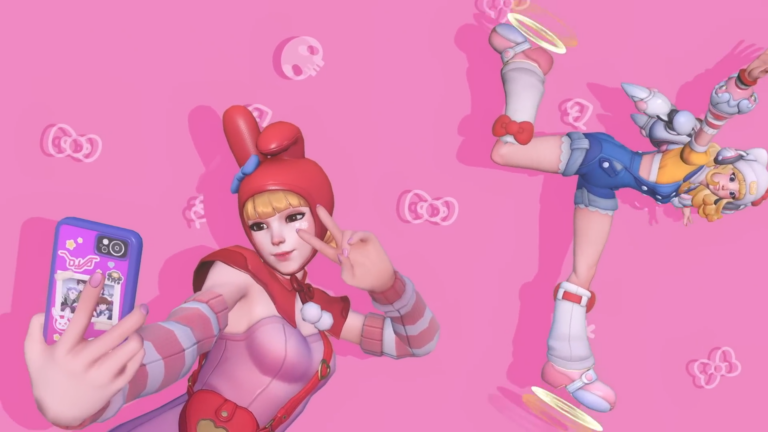 Overwatch2_NEWS's tweet photo. ■OW×サンリオコラボの内容まとめ【画像大量】

・ハローキティ×ジュノ
 リボン付きのニット帽とオーバーオールの優しいコーデ

・シナモロール×キリコ
大きなお耳とクルクルしっぽ
 
・クロミ×ウィドウ
黒/ピンクのラブリー・ファッション

・マイメロディ×Dva
ウサギの耳とバスケット、赤ずきんの鮮やかデザイン

・ポムポムプリン×マーシー
カラメル色のベレー帽とクリーム色のシャツ

・けろけろけろっぴ×ルシオ 
ポップなタッチで柔らかい印象

詳細👉https://t.co/HtFah9UC8t