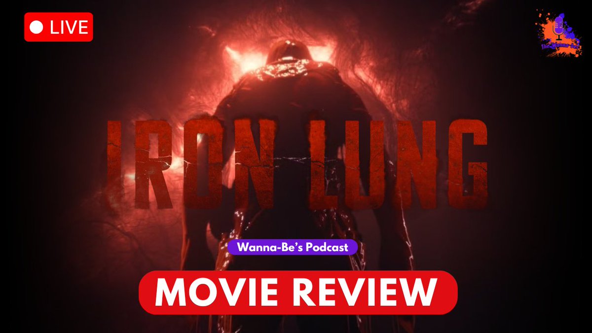 PodcastWanna's tweet photo. We're live on for our #MovieReview of Markiplier's #IronLung with special guests @FrenchKittie and @brion_san! 

Come join the chat and learn what we thought of the video game film adaptation!
Twitch - https://t.co/DGYvHllYIC 
YouTube - https://t.co/qho6NdBtoP https://t.co/4cxgH2fDVY