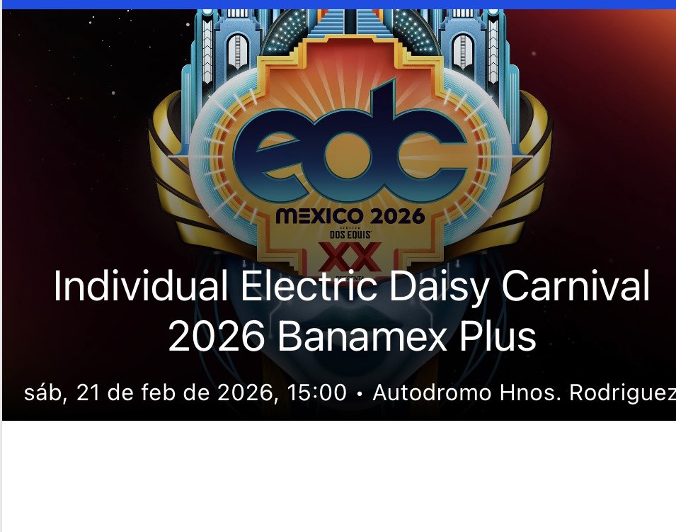 LaTotolt's tweet photo. Vendo boleto para el día sábado Banamex plus para el #EDC  

Manden DM 
Para más información 🫰🏽 https://t.co/8TeFaM6Kc8