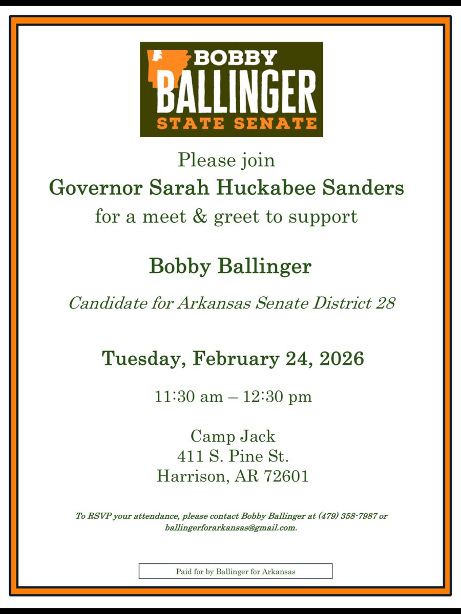 LittleBUFFVall's tweet image. #BallingerCountry
@SarahHuckabee 
Meet and Greet at campjack
#Aroundthetable
#KHOZ