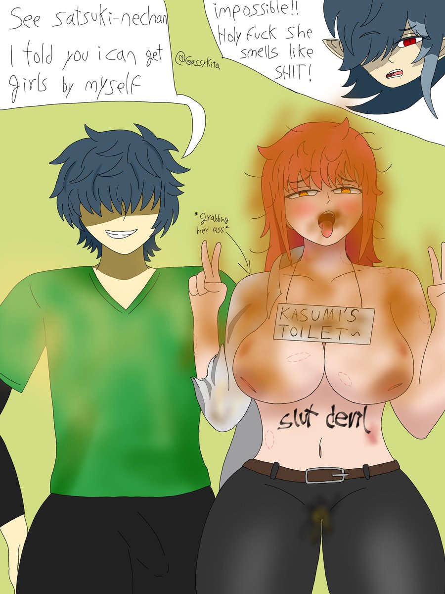 Kasumi turning Makima into his fart slave!
I need to do more stuff of my ocs fr
#fartfetish #fart #malefart #burp