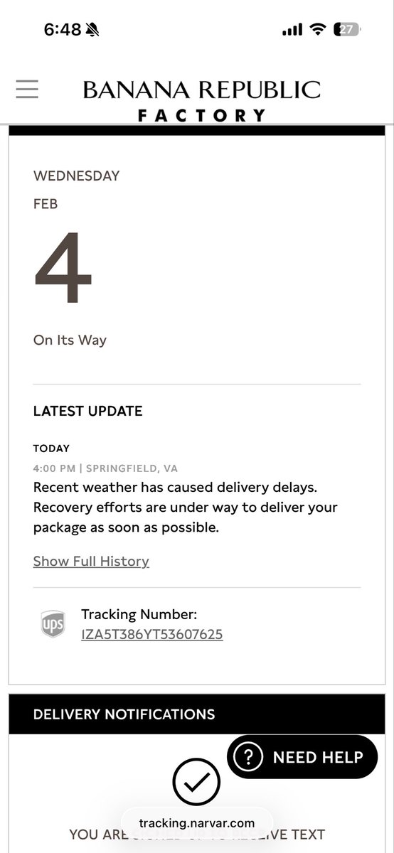 EDiotaleviJr's tweet image. @UPS Springfield, VA since Jan 30. No delivery date. Endless “weather” excuses. Own the failure.
#upsfail #badservice #corporateincompetence #boycottups