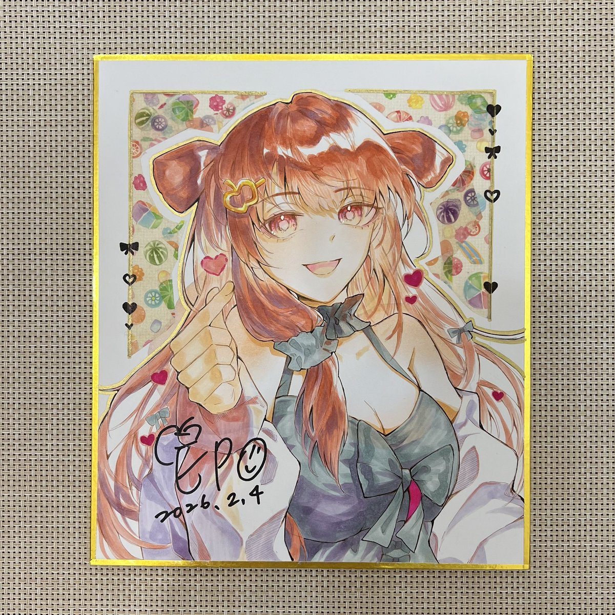 畫完了！
覺得自己好會畫喔（挺胸）

這是FF46的原創競標板子，應該還會有一張活俠傳主題的～

每一次的簽繪板都在往前進的感覺，等等來整理一下這幾年來的所有板子好了，你們就會知道這幾年來，我到底進步了多少😂

（話說每次畫完都在「我悟了」的狀態，但過幾天就⋯hmmmmm不好說）