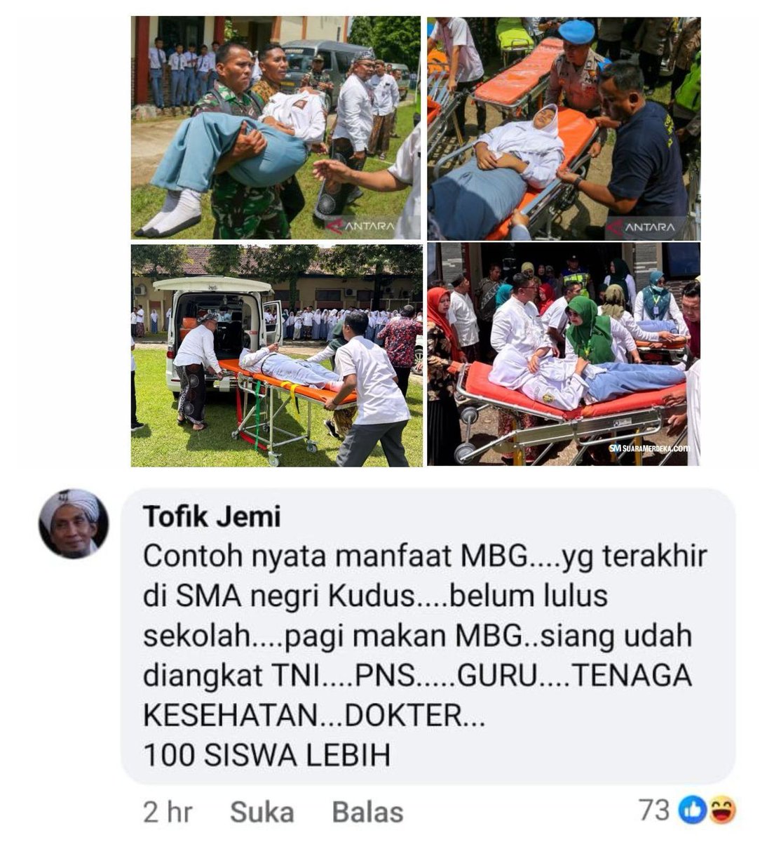 mau ketawa takut dosa