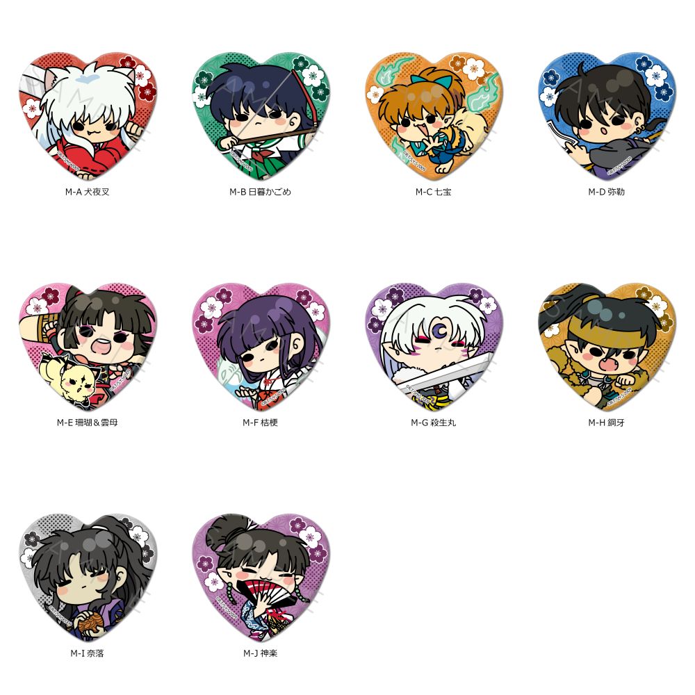 ☆新着☆ 【犬夜叉】 アクリルキーホルダー アクリルスタンド 缶バッジ