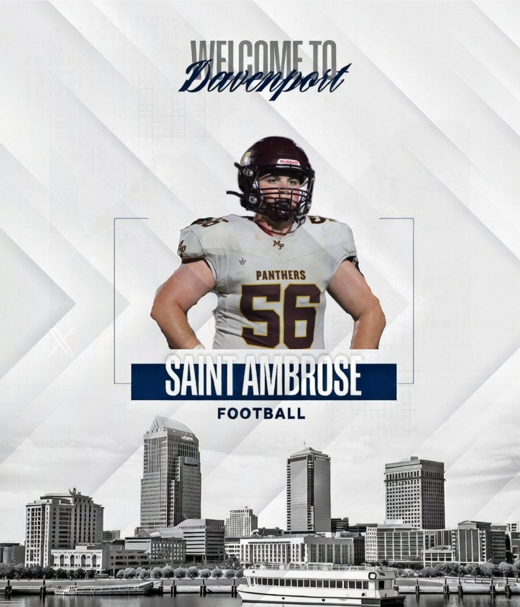 St. Ambrose Football tweet media