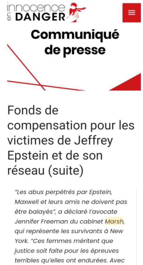 JozDire's tweet image. L'association #IED censée représenter les victimes du réseau #EpsteinFrance🇫🇷#EspsteinFiles