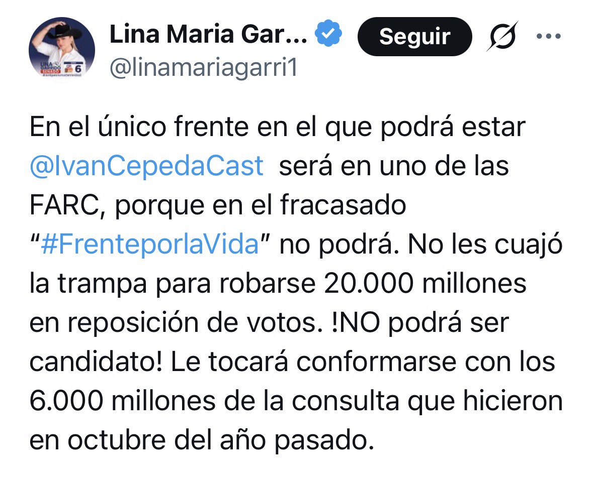 SARGENTOCHALA's tweet image. Uno debe tener el cerebro conectado con el culo para salir con esta clase de mensajes tan estúpidos y hacer acusaciones tan delicadas y peligrosas.

El comportamiento de la representante a la Cámara @linamariagarri1 no es normal. Esta señora debe sufrir de algún retraso mental..…