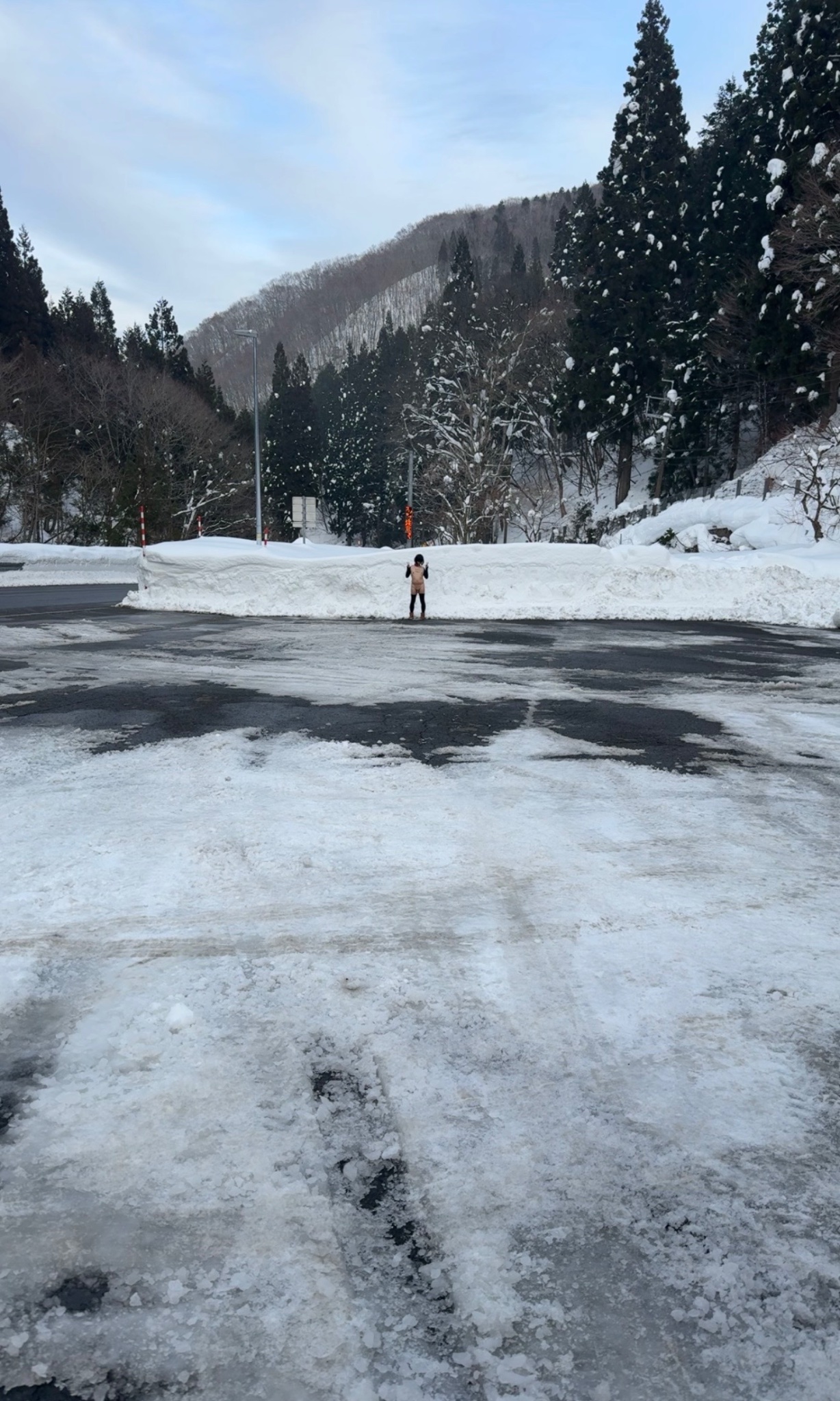 4 pic. 昨日は時間が空いて天気が良さげだったのでひとっ走りいつもの雪山へ。 とは言え午後出発だったので撮影する頃には日は山に陰り始め。😓 寒かったけど風が無かったので耐えれました。誰か芯から温めて下さい。🤣 しかし、全部同じポーズですね。😅 #女装 #露撮 #雪中露出 https://t.co/7BT5oVlmV9
