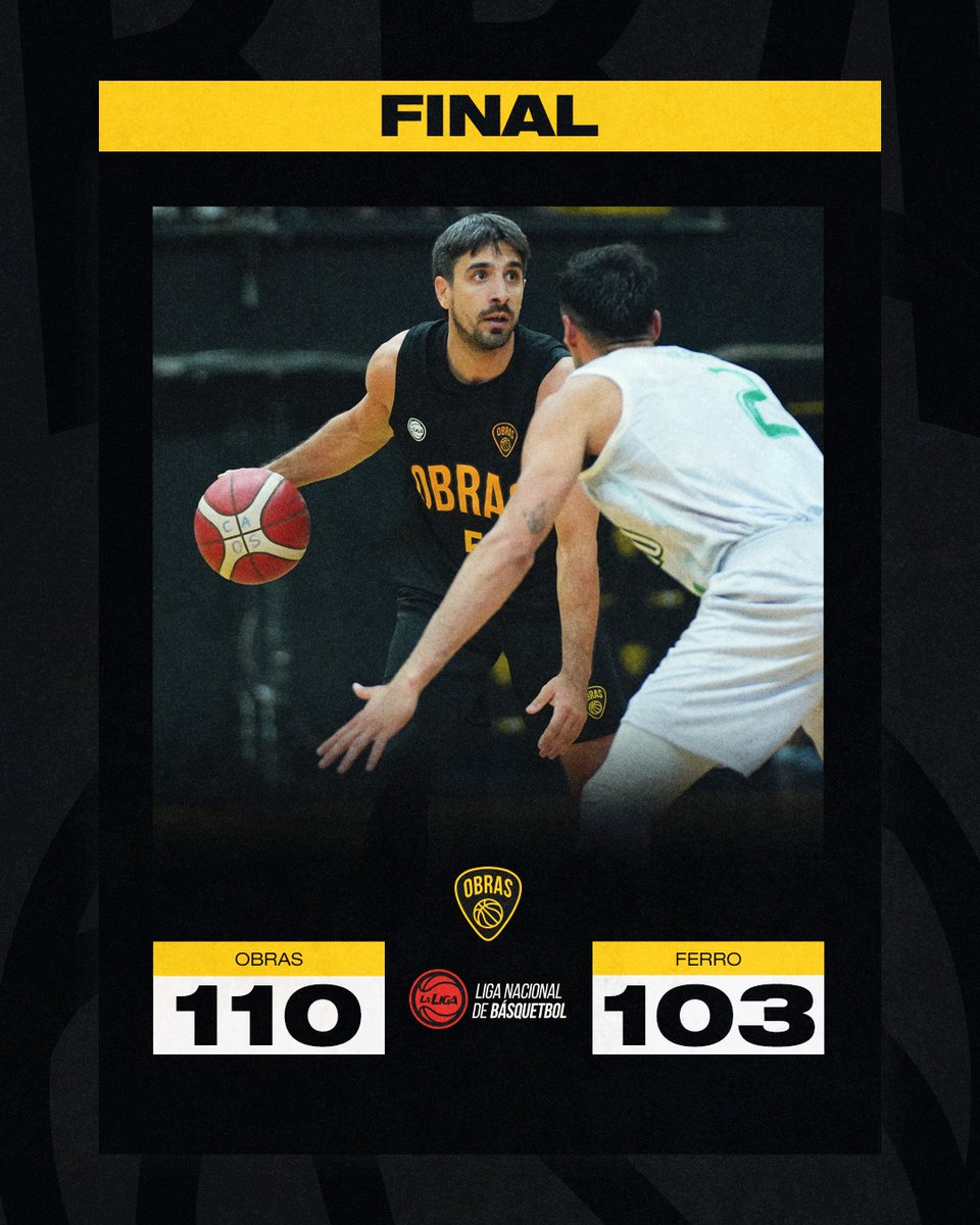 🏀 #LaLigaNacional TREMENDA REMONTADA DEL ROCKERO

✅️ Dio vuelta una máxima desventaja de 16 

🔜 Se viene la tercera ventana de la BCLA

#SomosObras 💛🖤 #SomosRock 🤘🎸