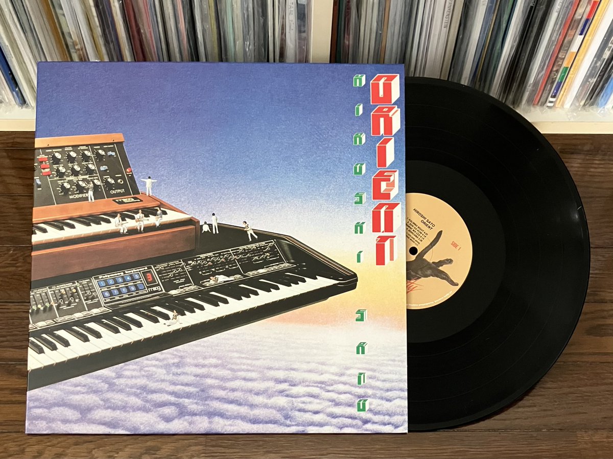 本日朝の一枚。和製クロスオーヴァー／シンセポップの名盤を久々に