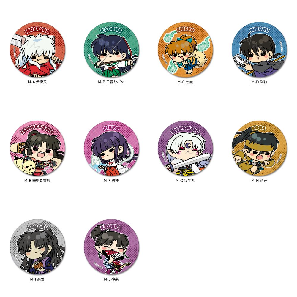 ☆新着☆ 【犬夜叉】 レザーバッジ パスケース コンパクトミラー