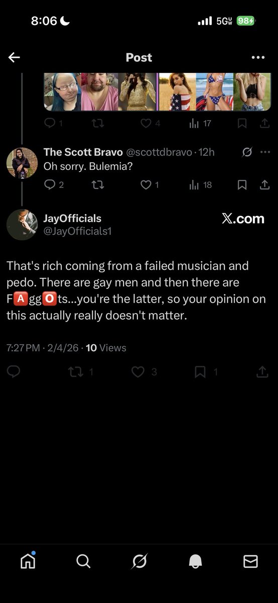 😭🤣🤣🤣🤣and then he blocked me. Like a pussy