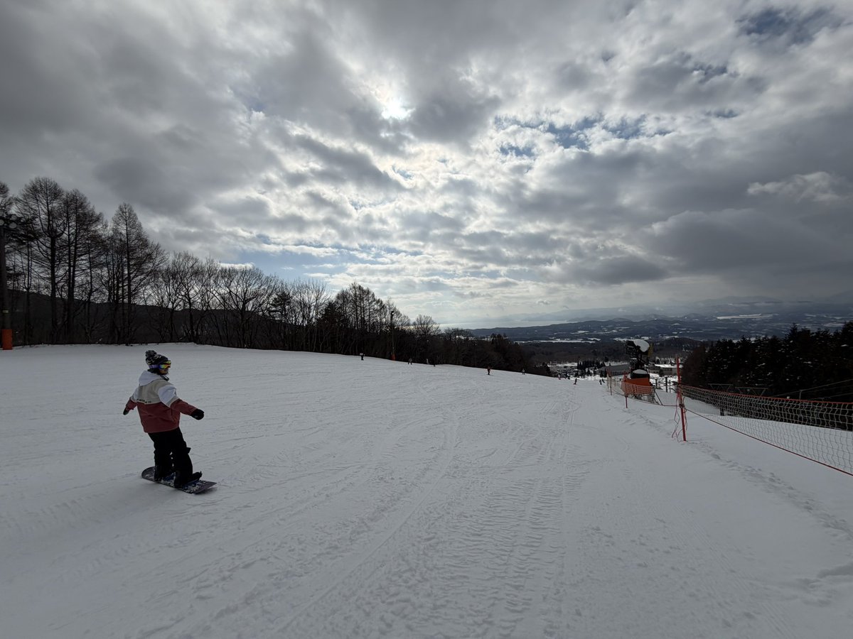猫魔もレイクビュー！

今日も今日とて🏂🏂🏂
