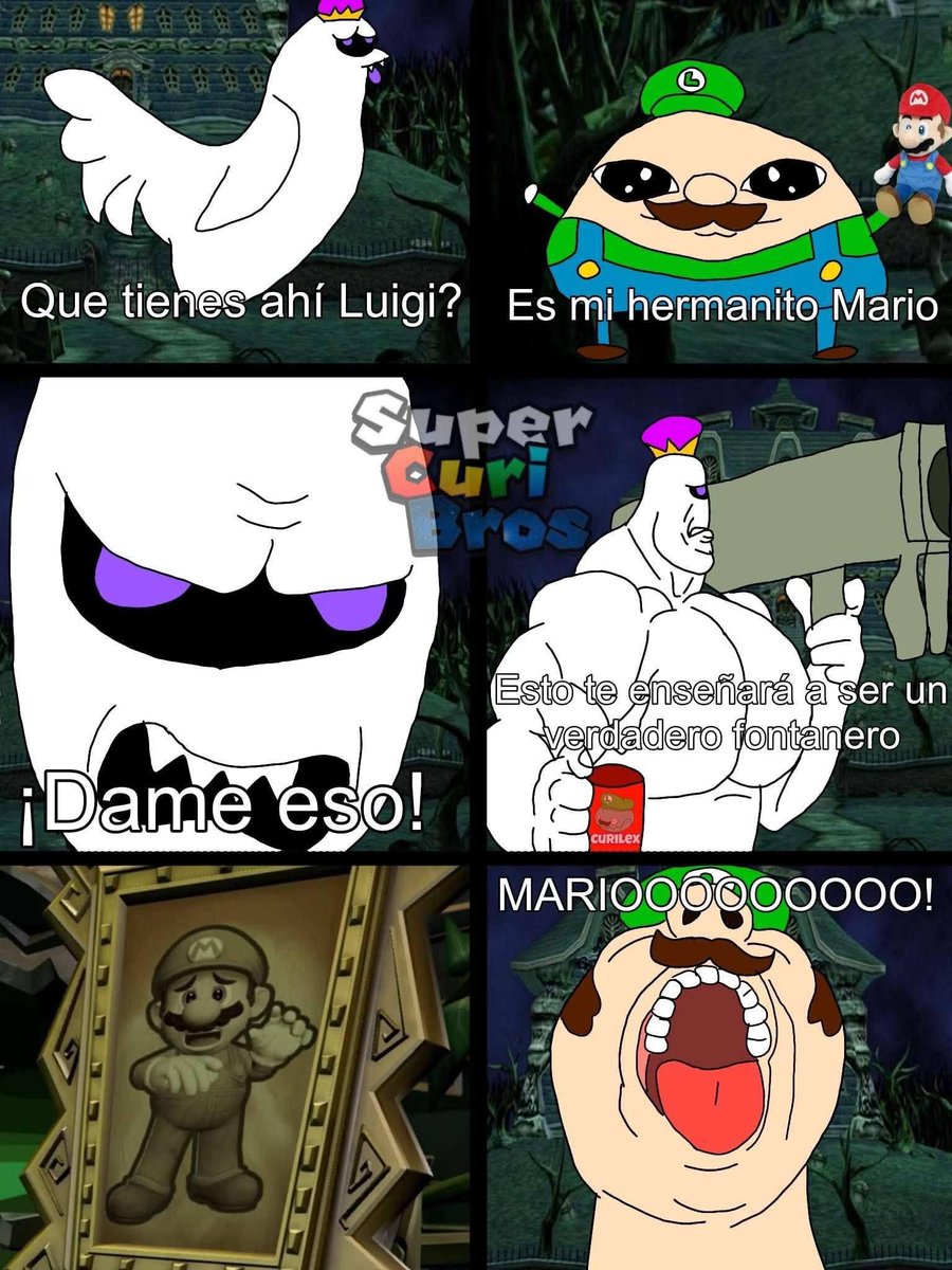 Así aprenderás a ser un verdadero héroe 🗣️

-Alexander Morales de Super Curi Bros