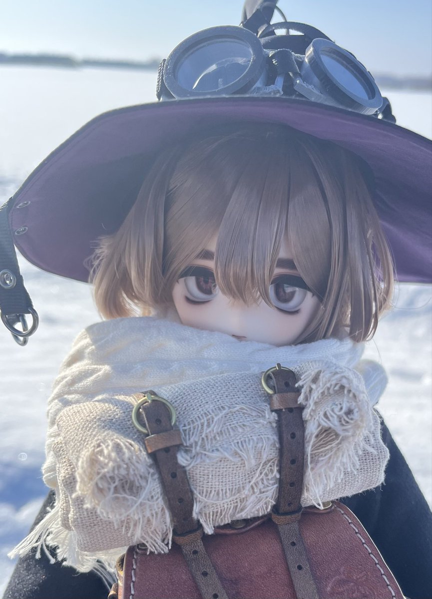 旅の魔法使いです。
北海道に来ました。

#ささドール
#mallmelly