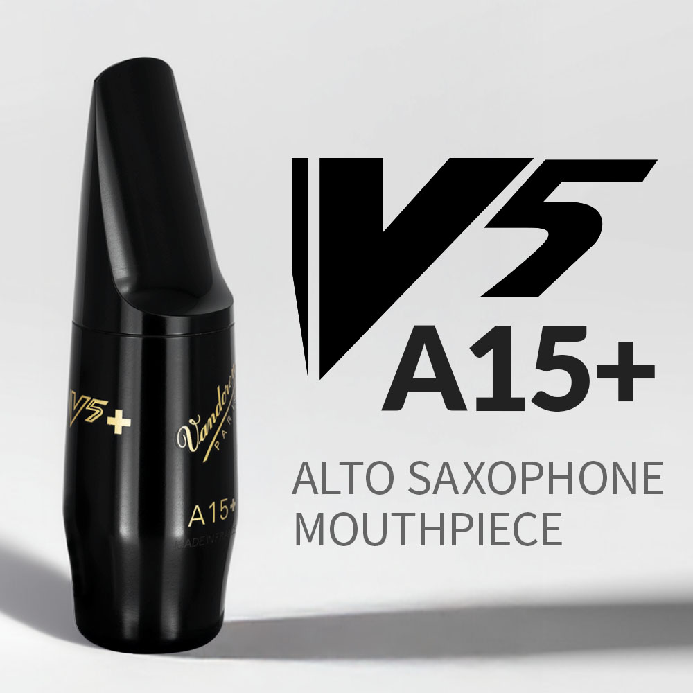 VandorenよりV5 A15+（アルトサクソフォン用）・B40 Lyre HD（B