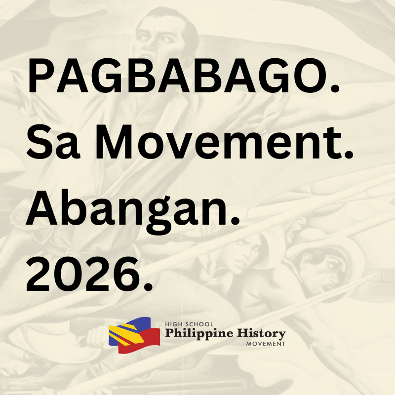 ReturnPhilHisHS's tweet photo. PAGBABAGO. 
Sa Movement. 
Abangan. 
2026. https://t.co/5UEKV8ERgk