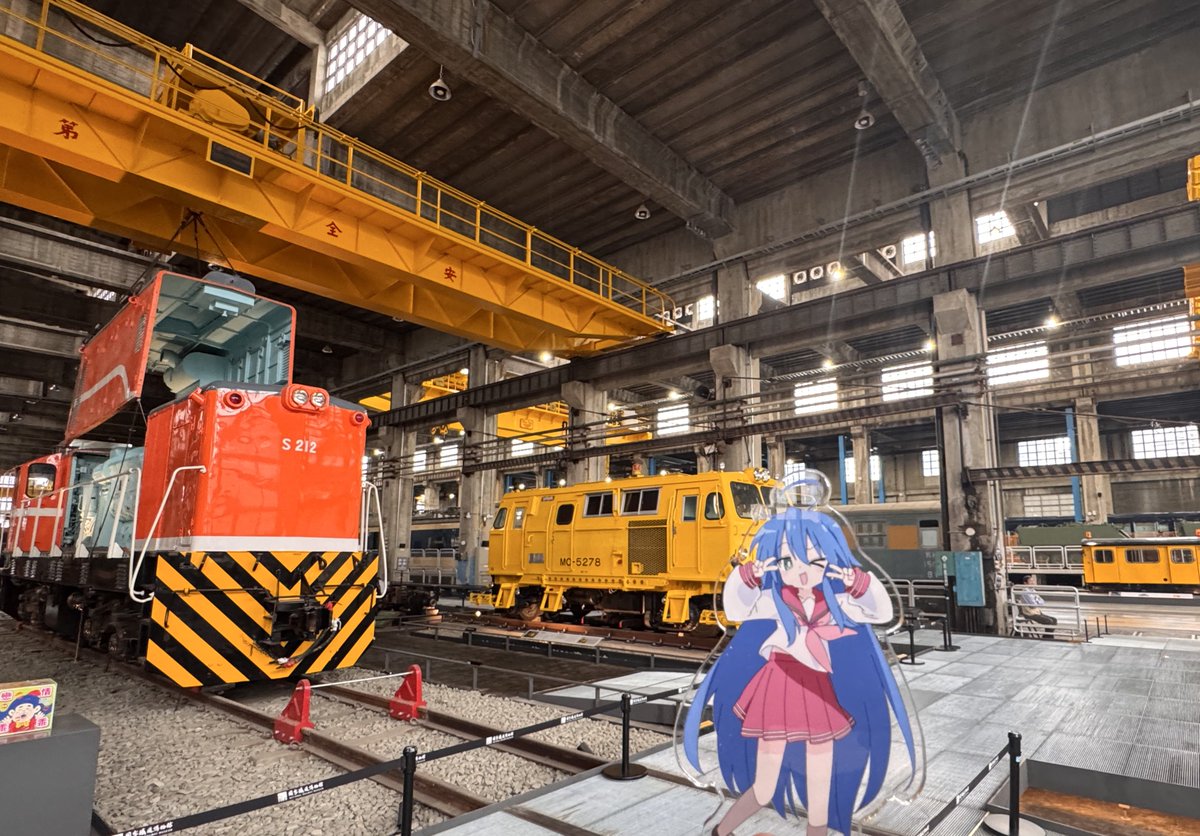 國家鐡道博物館だー ※台北市 ディーゼル機関車や客車の実物展示や