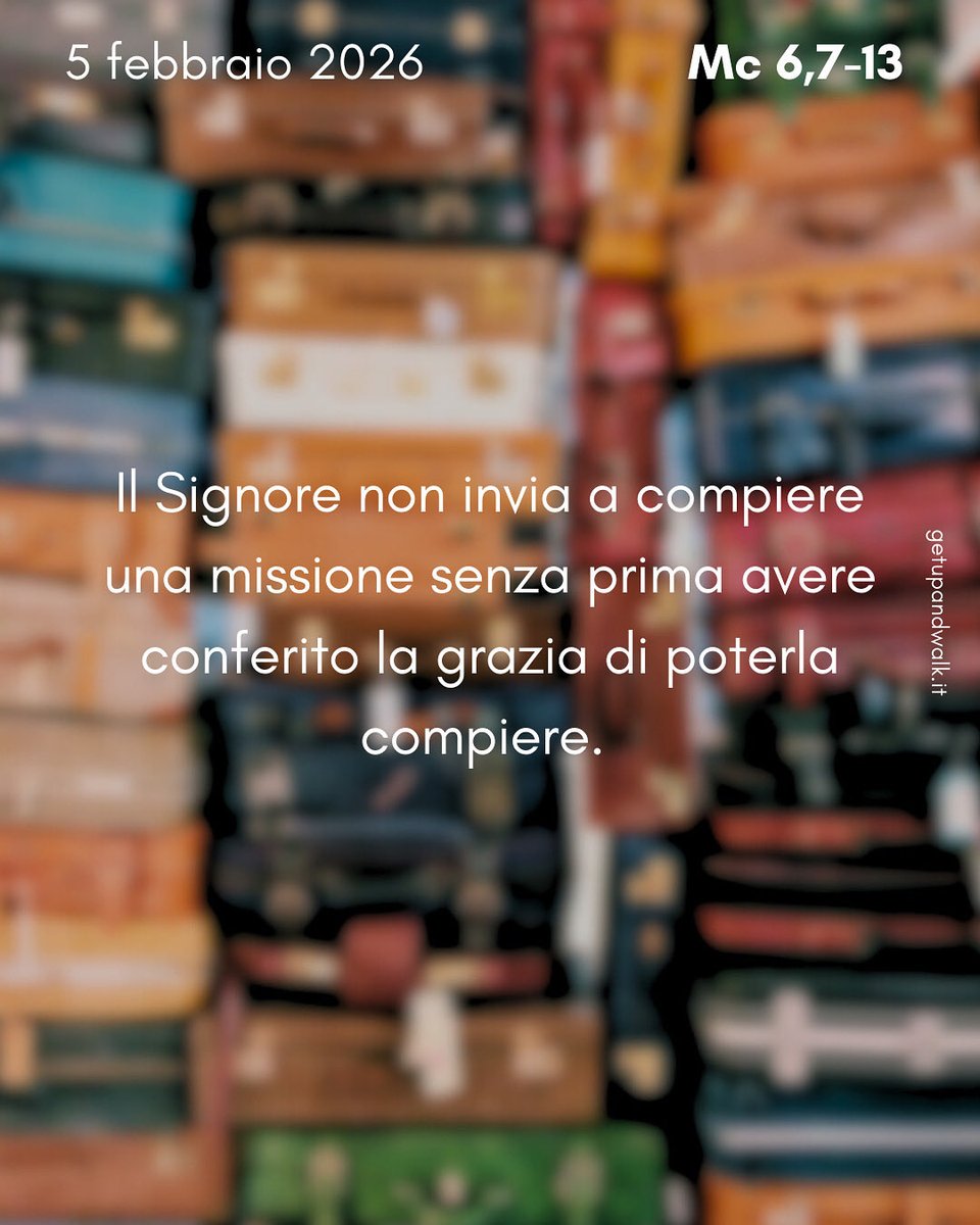 _getupandwalk_'s tweet photo. Per Gesù non dobbiamo portarci dietro niente, neanche un libro per il perfetto #predicatore, neanche la Bibbia. La #strada è la #vita, i #destinatari dell’#annuncio sono quelli che incontri.
https://t.co/JdeJH0yx5Q https://t.co/FP3Ux7JgWq