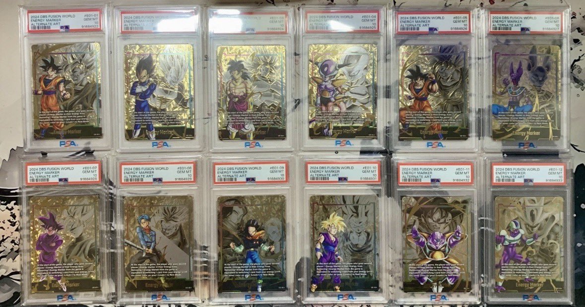 Dragon Ball Super Fusion World Sequential 1st Wave GOLD Energy