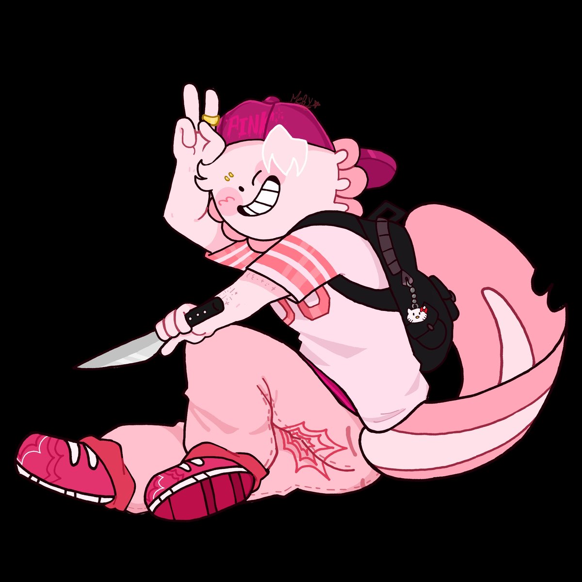 mery_Art3445's tweet photo. After a long time, here I am!

Drawings of an alternate universe where the axolotl brothers swap roles in the Fluff universe storyline (credit to a friend for the idea). 

#sirfluff #SirFluff https://t.co/t3EdHhMOOJ
