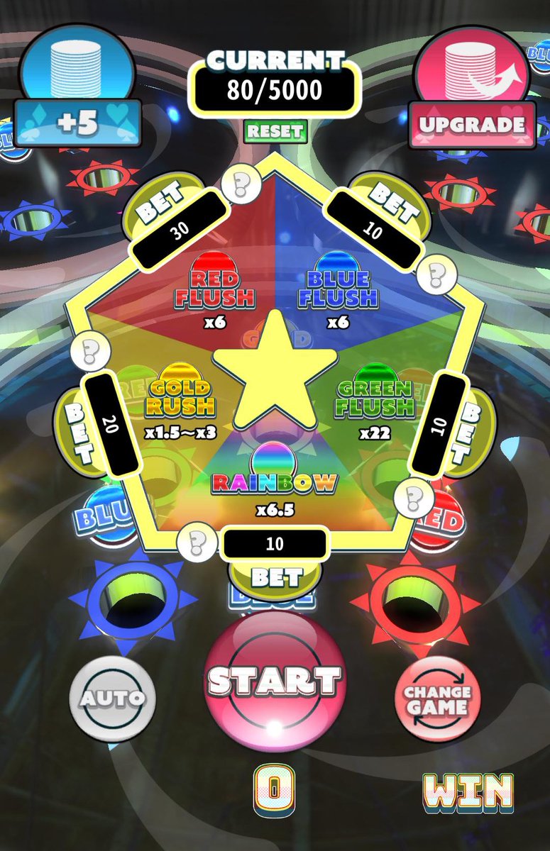 【アップデート予定】
パトネットリゾート2の「トリプレットシャワー」に
新しいBET系ルーレットゲームを追加予定です♪

追加予定日が決定しましたら、改めてお知らせいたします！