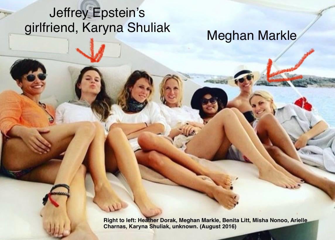 What did I say...

Meghan Markle is a yacht girl...