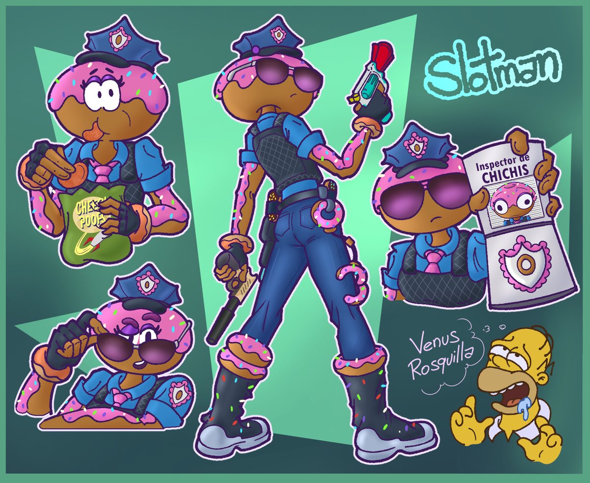 Mmmm... Rosquillas
Fanart  de Constable Sprinkle o la Agente Rosquilla
#Fortnite #FortniteArt #FortniteFanArt