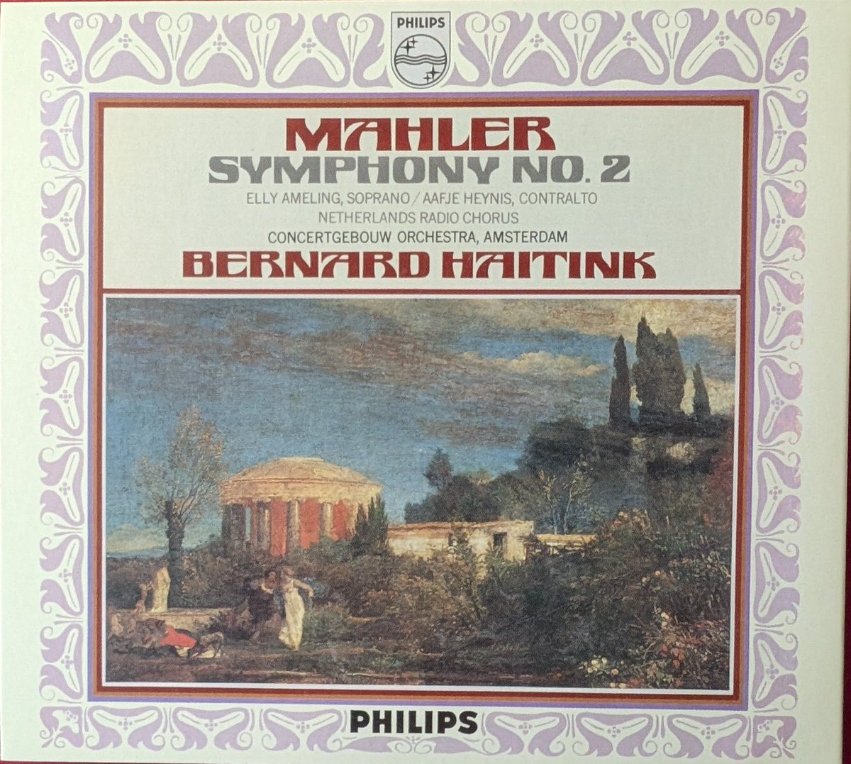 ハイティンク/コンセルトヘボウ、マーラー交響曲全集。ジャケットも