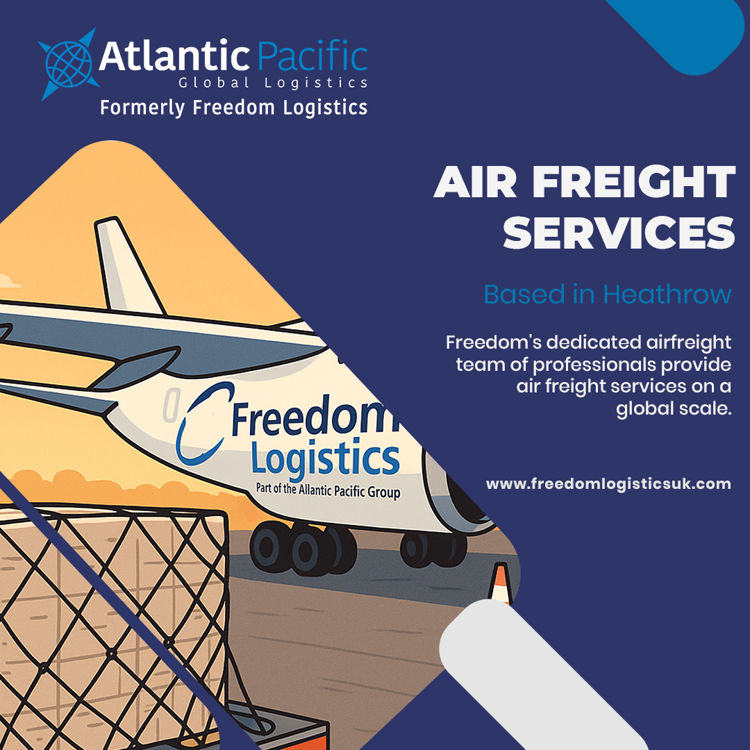 Freedom's business activities have now been transferred to Atlantic Pacific Global Logistics - providing air freight solutions for over 25 years.
freedomlogisticsuk.com
#airfreight  #logistics  #FreedomLogistics  #AtlanticPacific