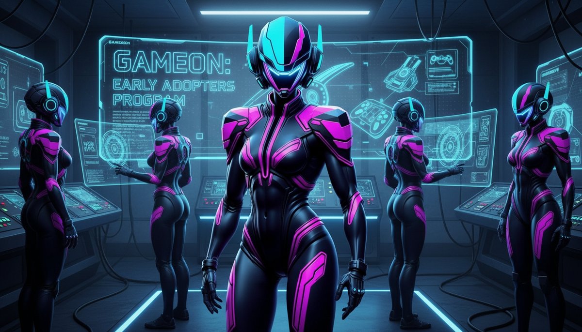 GM D3LTAS! Some say that $GAMEON will be launching this quarter! It's always best to be the early adopters. Are you a part of the $GAMEON community?  t.me/+dWRQl_nN6jYyO…