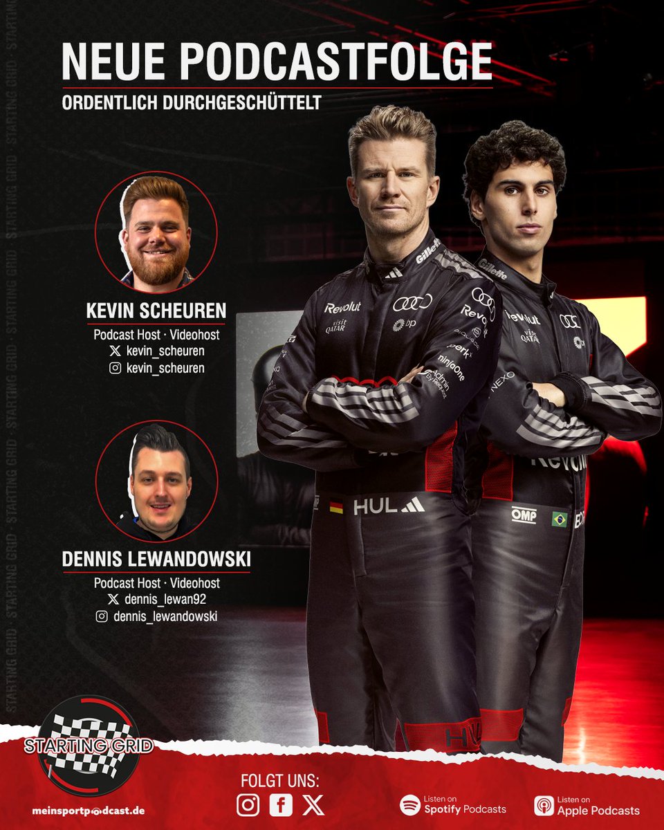 Starting Grid - Podcast tweet media