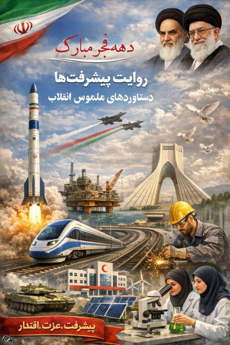 کتاب صعود چهل ساله ۱ و ۲ کتابی خواندنی و توصیه شده برای نسل پویا و جستجوگر جوان ایران.
*خود را از خواندن آن محروم نکنید*
#انقلاب_مردم
#همیشه_پیروز