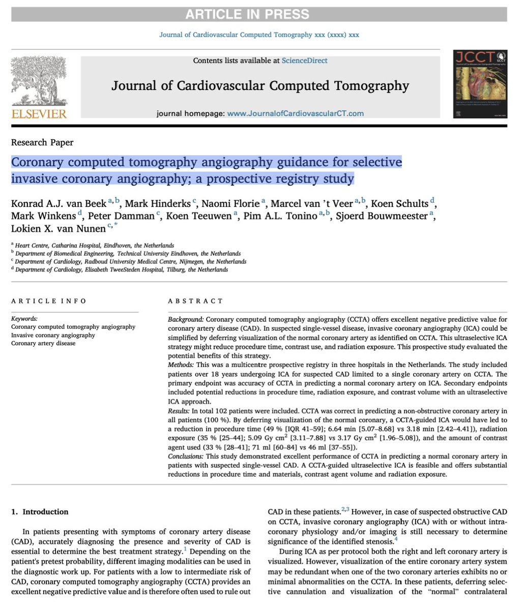 Ccta Device Guide 🫀🎯 Using CCTA to guide less invasive angiography: smarter, safer, more ...