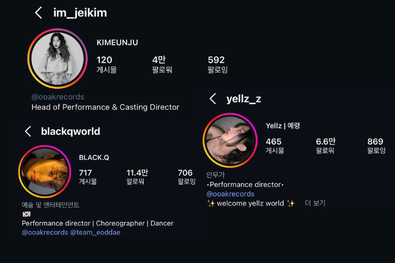 Kpop_Herald's tweet photo. Big moves at @ooakrecords 👀✨@im_jeikim and #Yellz have officially joined as Head Performance Directors — known to fans as NewJeans’ former performance directors. #BlackQ is also confirmed as a performance director under the label.
#ooakrecords #KimEunju #BlackQ #Yellz https://t.co/1U6gubGOJQ