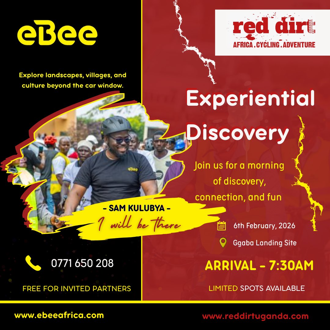 eBee_Uganda's tweet photo. It’s only a few hours and a few slots left ☄️
Experience landscapes like never before.

#eBee #ExperientialDiscovery https://t.co/RWXD1rrWA1