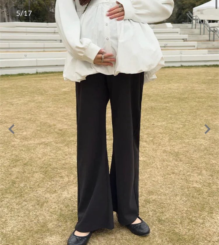 産後はらくちんパンツとしても履ける錯覚美脚パンツからマタニティ